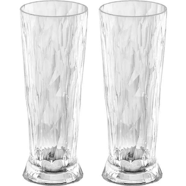 Club No. 11 Ølglas Plast 500 ml 2-pak