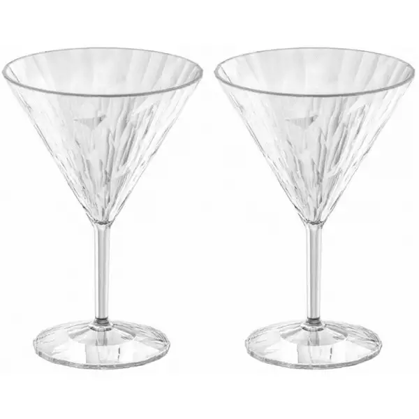 Club No. 12 Martiniglas Plast 250 ml 2-pak