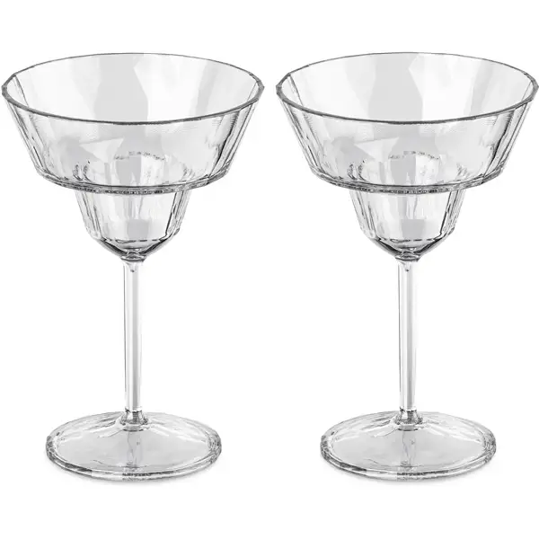 Club No. 16 Margaritaglas Plastik 250 ml 2-pak