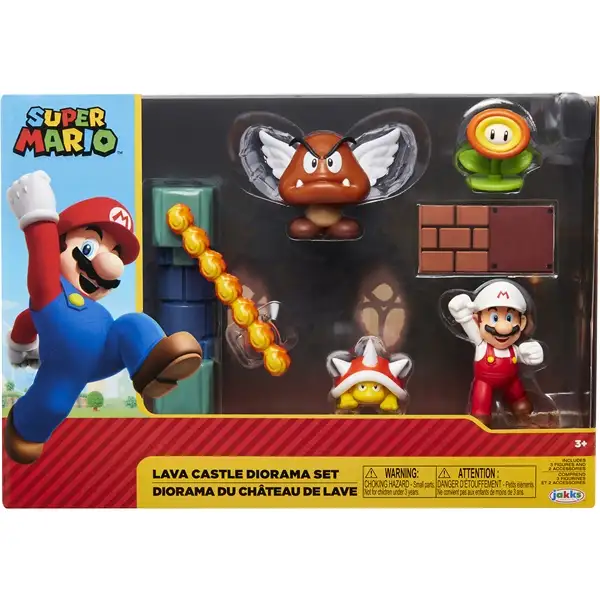 Super Mario Diorama Set Lava Slot