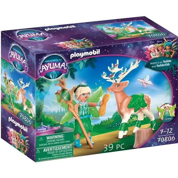 70806 Playmobil Ayuma Forest Fairy med Totemdyr