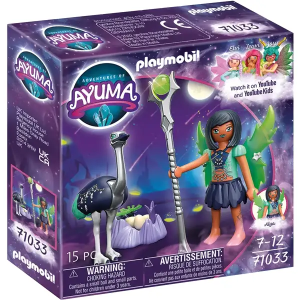 71033 Playmobil Ayuma Moon Fairy med Totemdyr