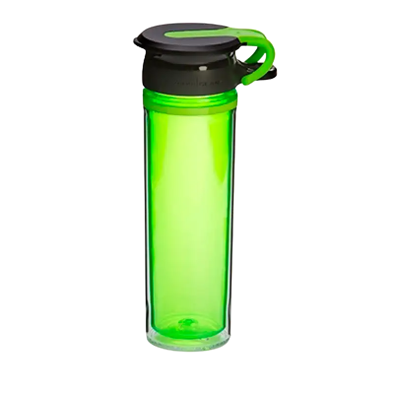 WOW Sports Bottle Green Black (600 ml)
