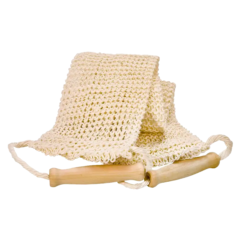 Croll & Denecke Sisal-Massagestrop, Finstrikket