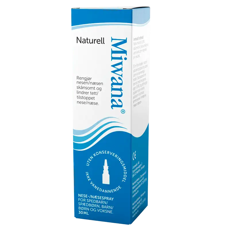 Miwana Næsespray Naturell (30 ml)