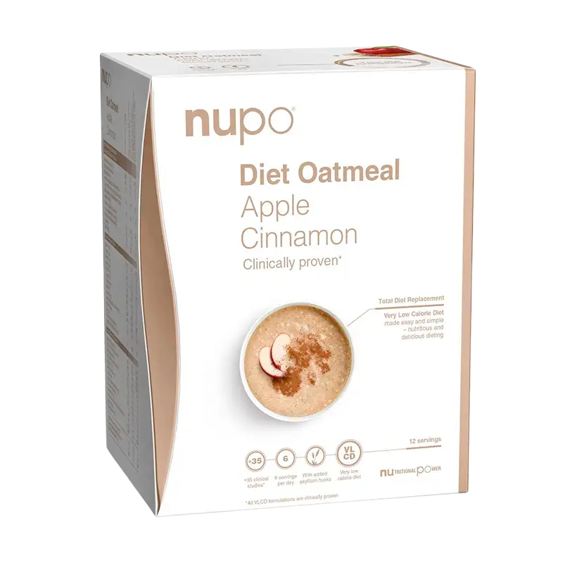 Nupo Diet Oatmeal Apple Cinnamon (12x32 g)