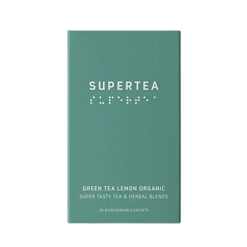 Teministeriet Supertea Green Tea Lemon Organic (20 breve)