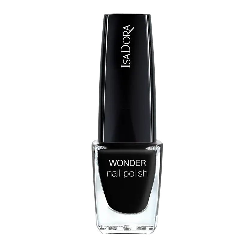 IsaDora Wonder Nail Polish 139 Black Lacquer (6 ml)