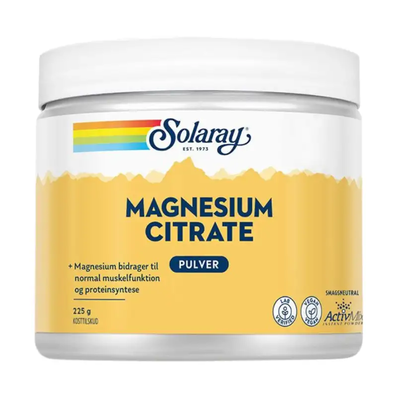 Solaray - Magnesium Citrat - Pulver