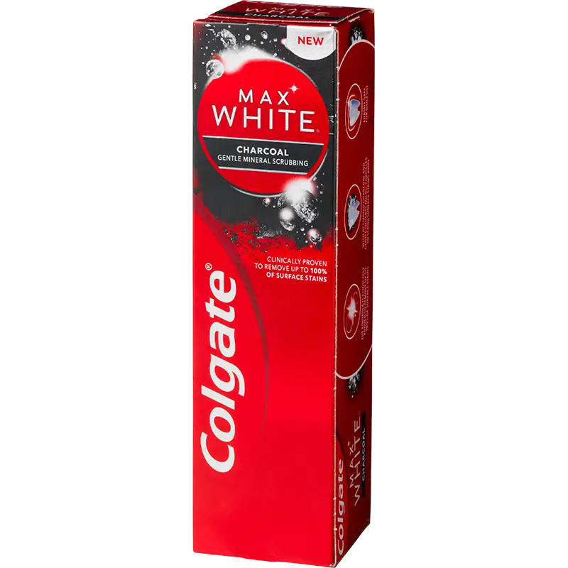 Colgate Max White Charcoal Tandpasta (75 ml)