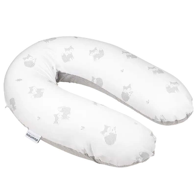 Doomoo Amme- & Graviditetspude Ræv Grå (1 stk)