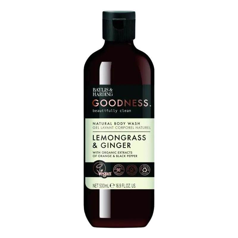 Baylis & Harding Goodness Lemongrass & Ginger Body Wash (500 ml)