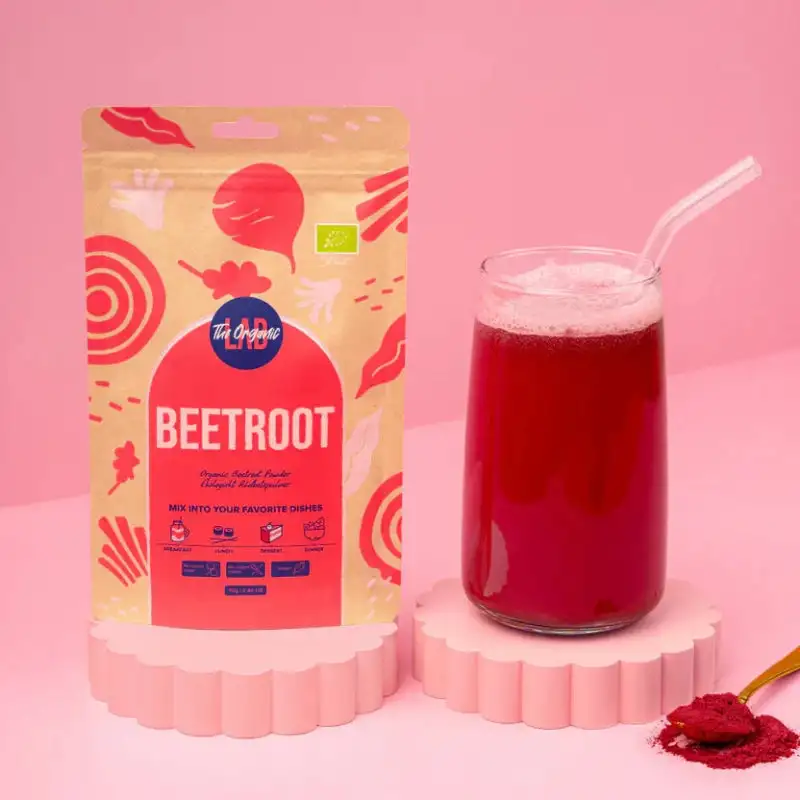 The Organic Labs - beetroot powder (rødbede) - 70 g.