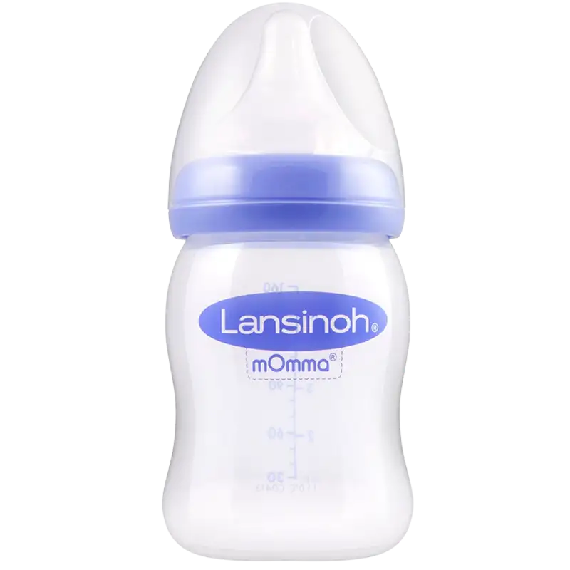 Lansinoh Naturalwave Sutteflaske 160 ml (1 stk)