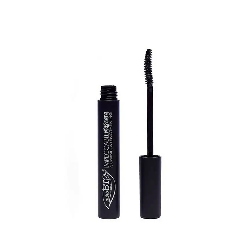 PuroBIO Cosmetics - Mascara Impeccable Curving & Lengthening - sort