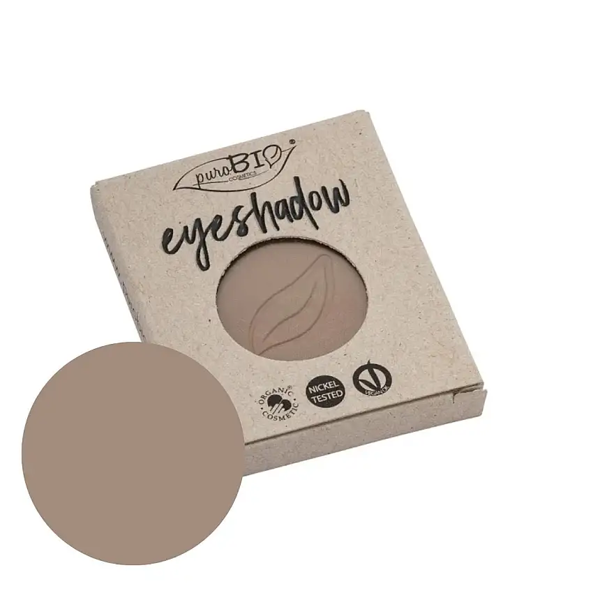 puroBIO | Compact Eyeshadow tortora 02 - Refill