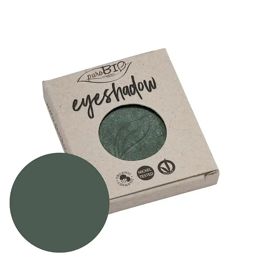 puroBIO | Compact Eyeshadow Green Moss 022 - Refill