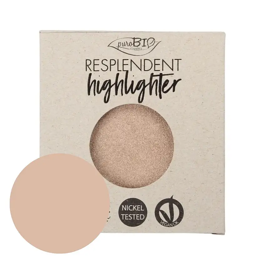 puroBIO | Highlighter Glow Finish Champagne 01 - Refill