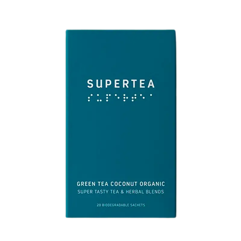 Teministeriet Supertea Green Tea Coconut Organic (20 breve)