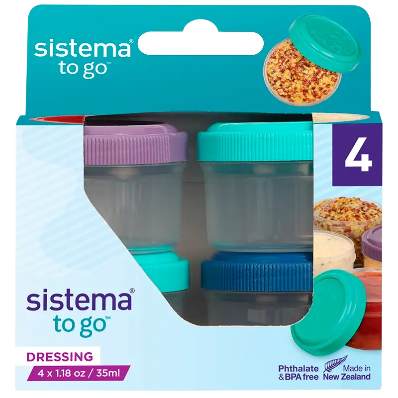 Sistema Minibox Dressing To Go 4X35 Ml - Ass.Farve (1 stk)
