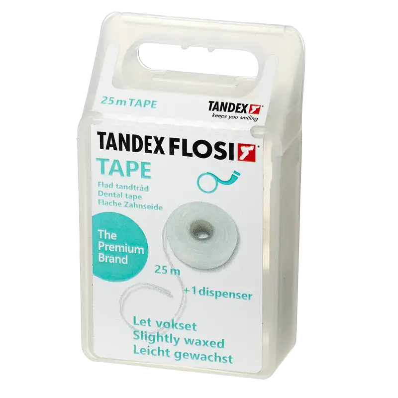 TANDEX Flosi Tape Med Voks (25 m)