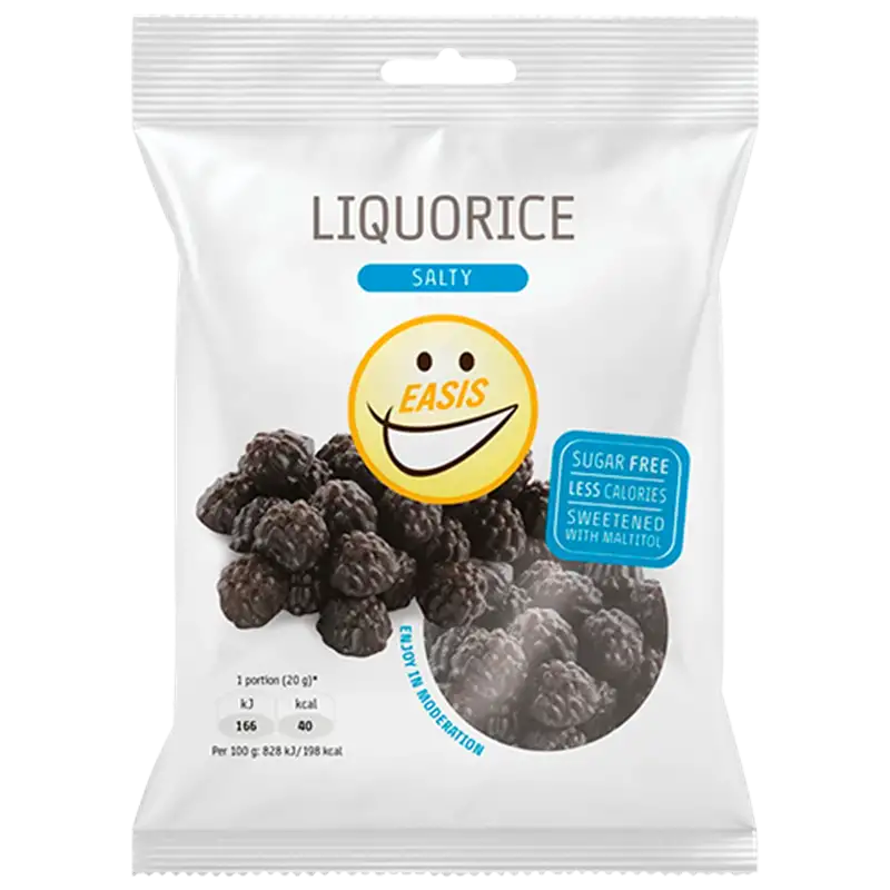 EASIS Salty Liquorice (80 g)