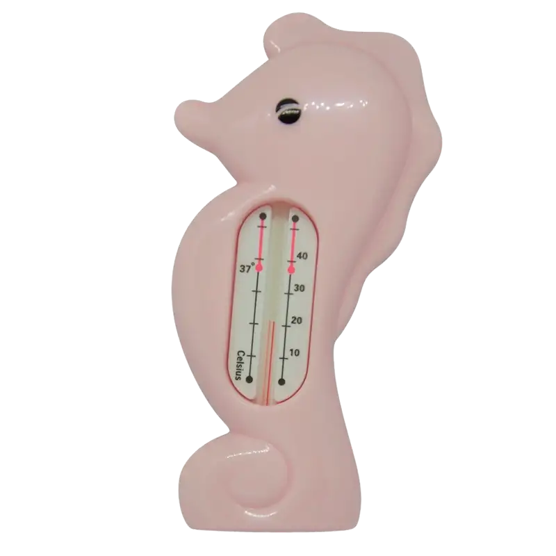 Oopsy Bade Termometer Søhest Rosa (1 stk)