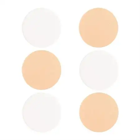 Runde Makeup Svampe - 6 stk