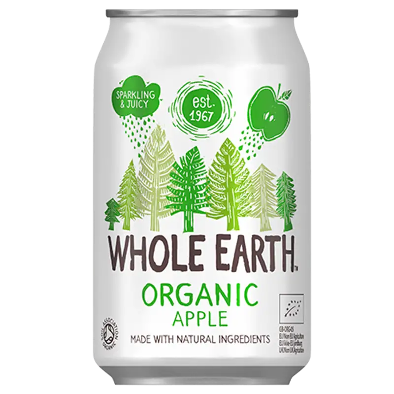 Whole Earth Æble Sodavand Ø (330 ml)