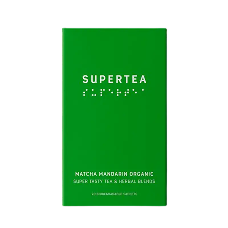 Teministeriet Supertea Matcha Mandarin Organic (20 breve)