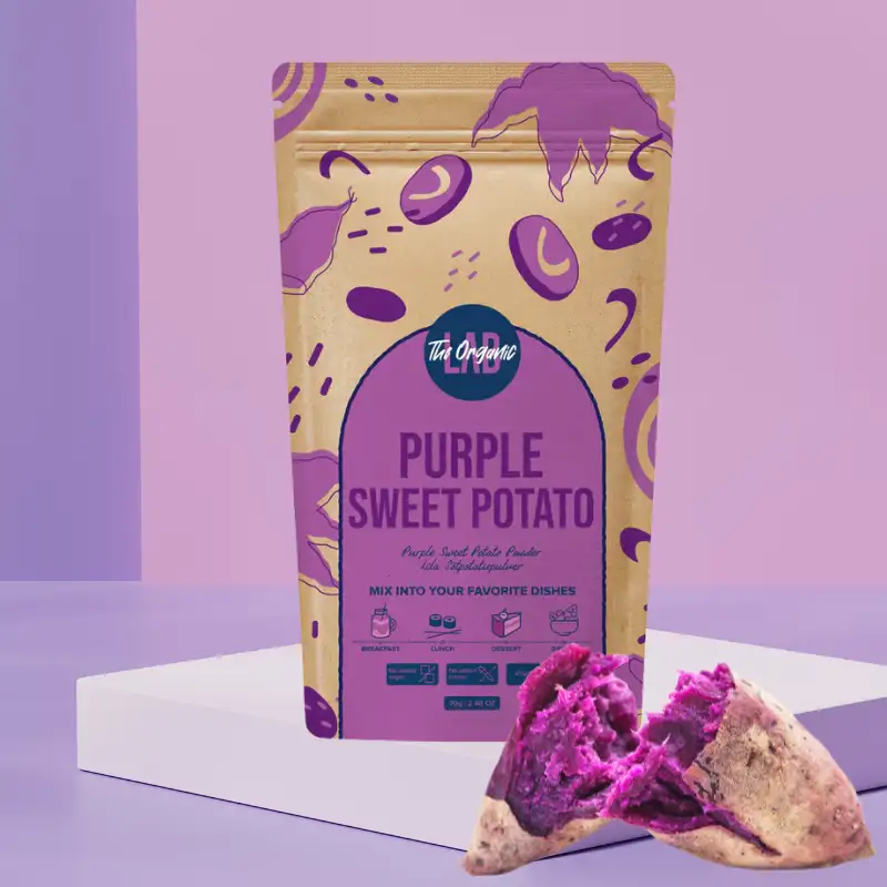 The Organic Labs - Purple Sweet Potato Powder - 70 g.