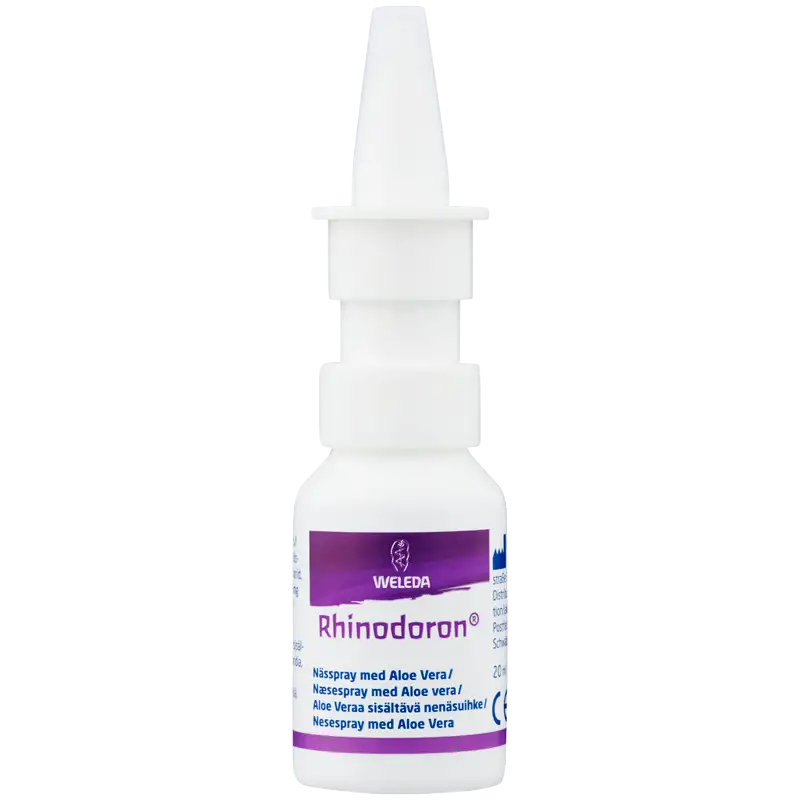Weleda Rhinodoron Næsespray med Aloe Vera (20 ml)