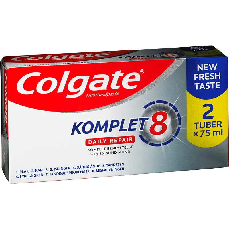 Colgate Komplet Daily Repair Tandpasta (2 x 75 ml)