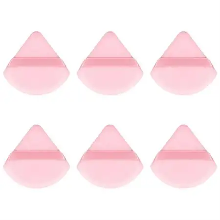 Technique PRO Powder Puff Pensel - Pink Triangel - 6 stk