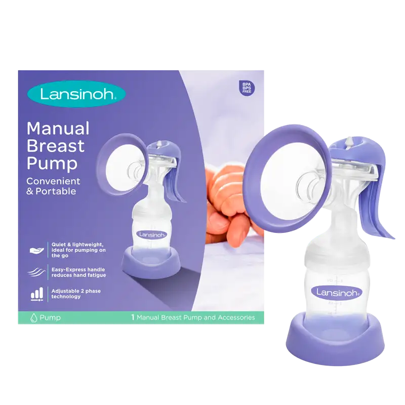 Lansinoh Manuel Brystpumpe (1 stk)