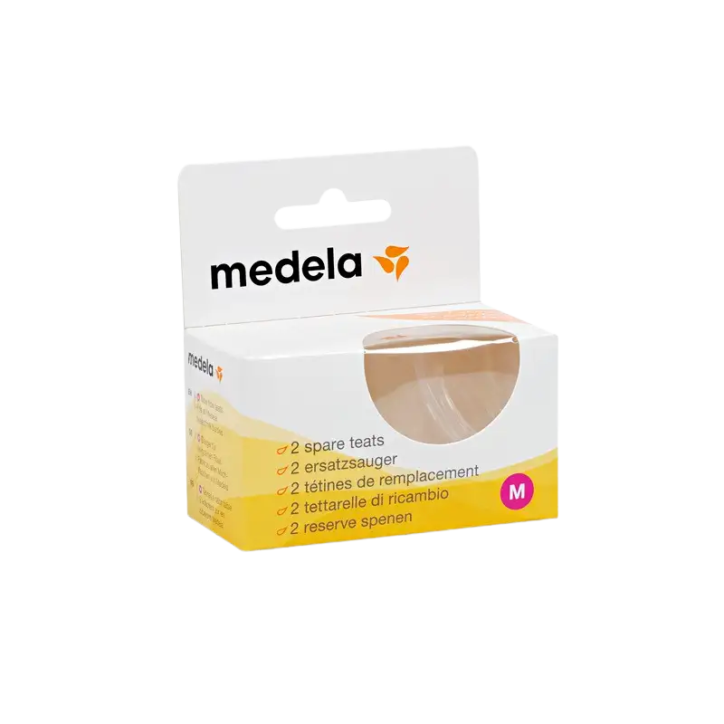 Medela Flaskesut - M, 3-6 Mdr (2 stk)