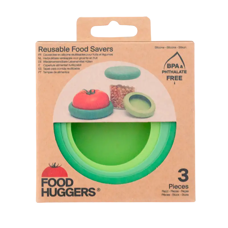 Food Huggers Big Hugs Soft Greens Sæt (3 stk)