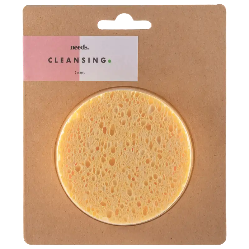 Needs Facial Sponge (2 stk)