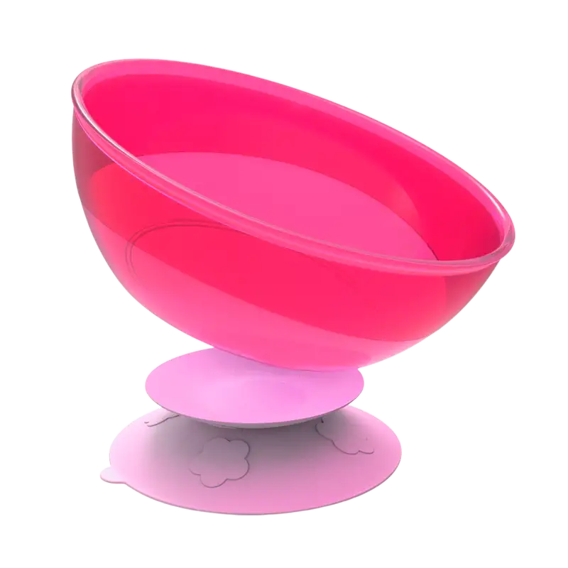 Kidsme Stay In Place & Bowl Pink (1 stk)