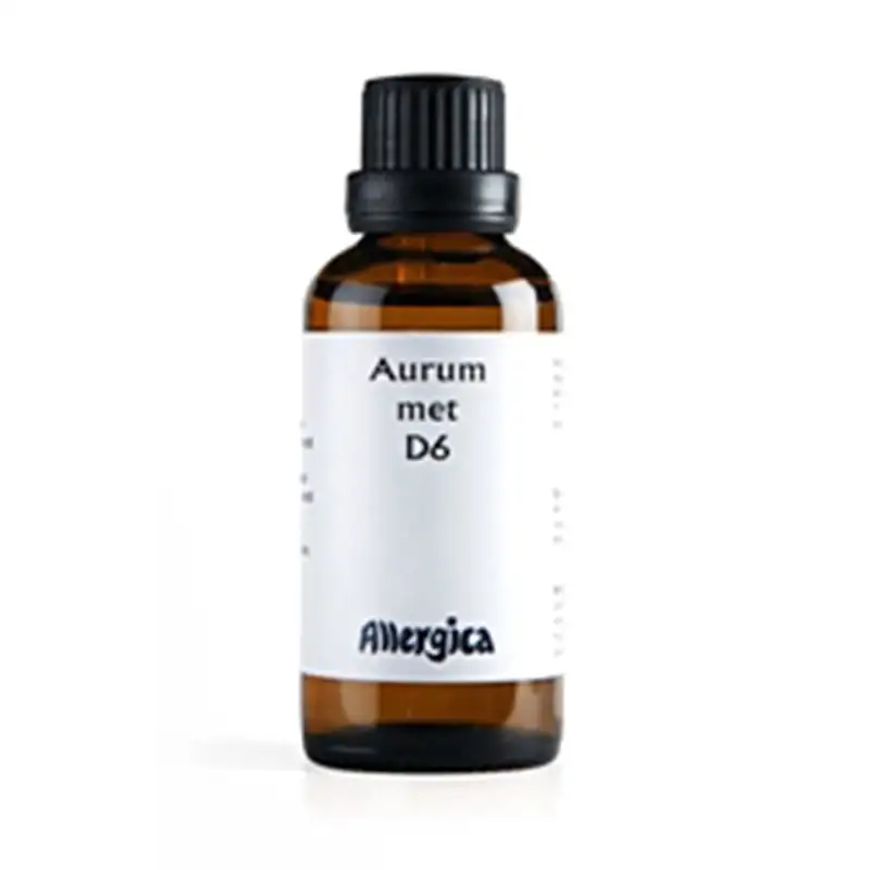 Allergica Aurum Metallicum D6 Trit, 50 ml.