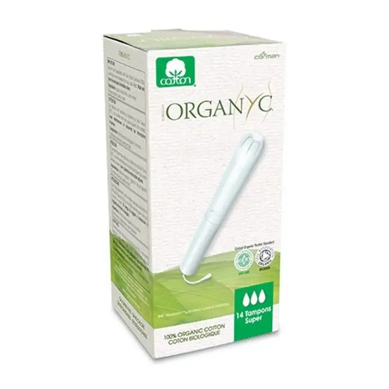 Organyc Tampon Super m Indføringshylster (14 stk)