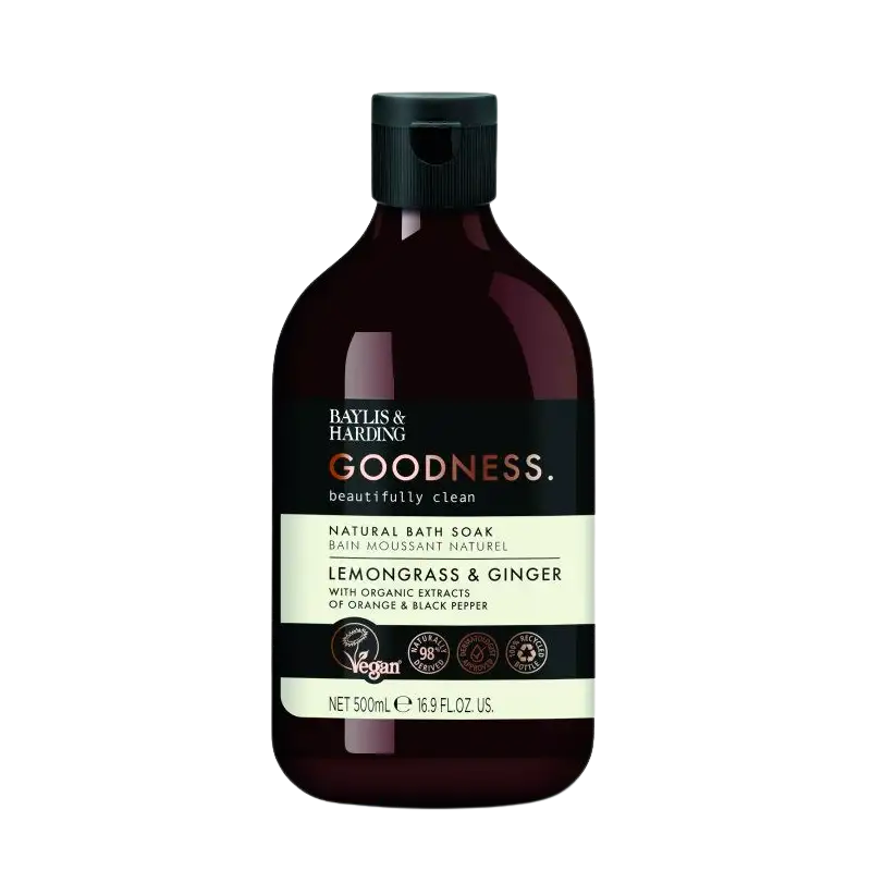 Baylis & Harding Goodness Lemongrass & Ginger Bath Soak (500 ml)