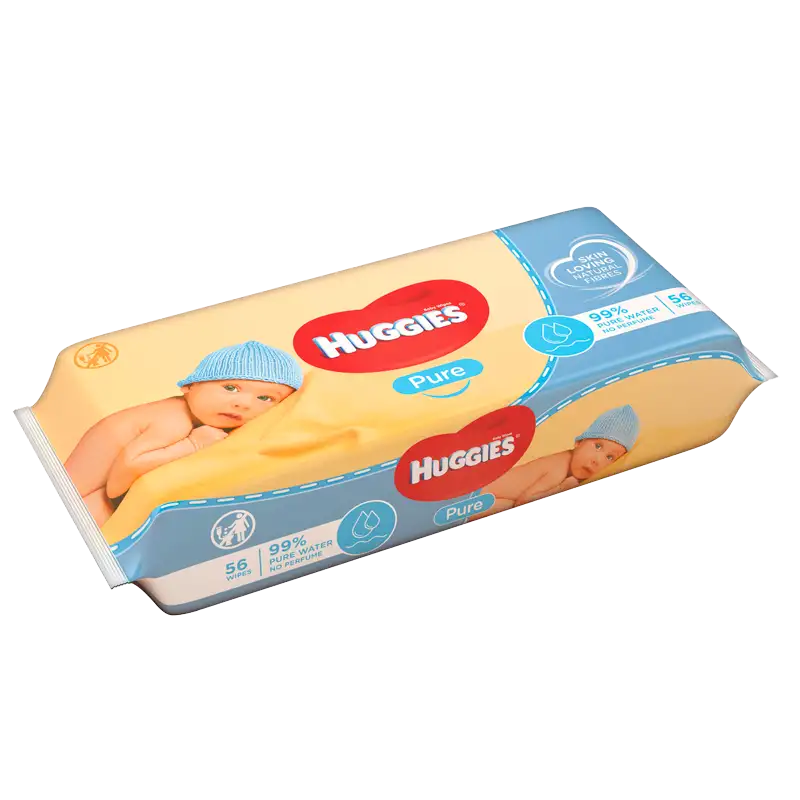 Huggies Wipes Pure (56 stk)