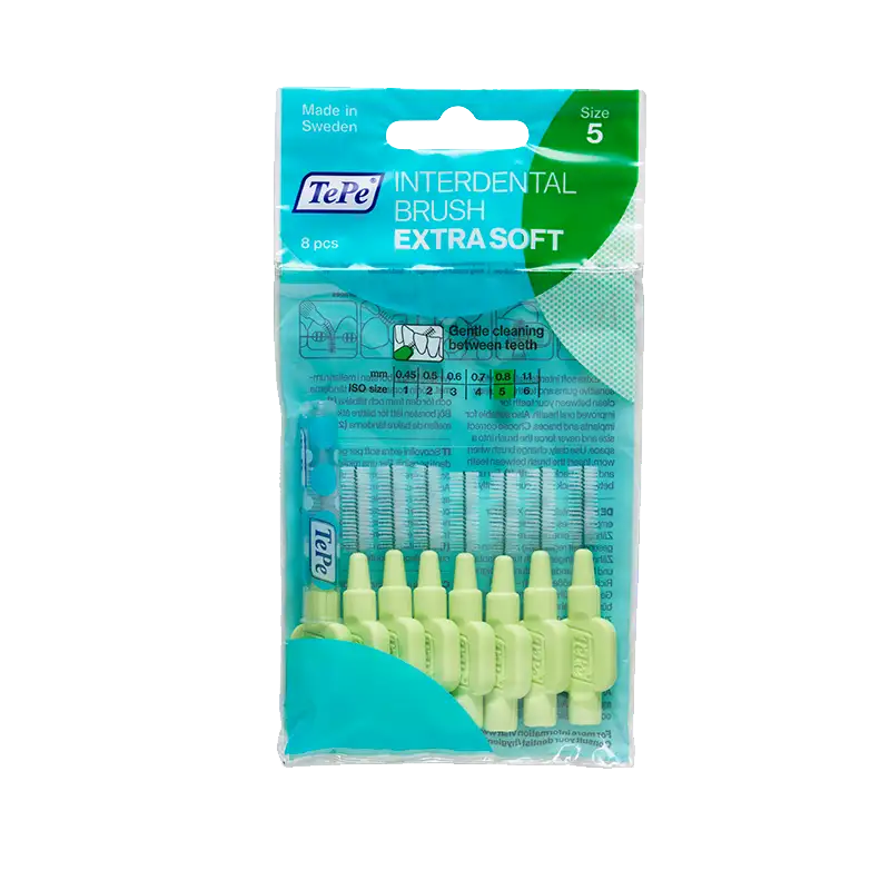 TePe Mellemrumsbørste Extra Soft Grøn (8 stk)