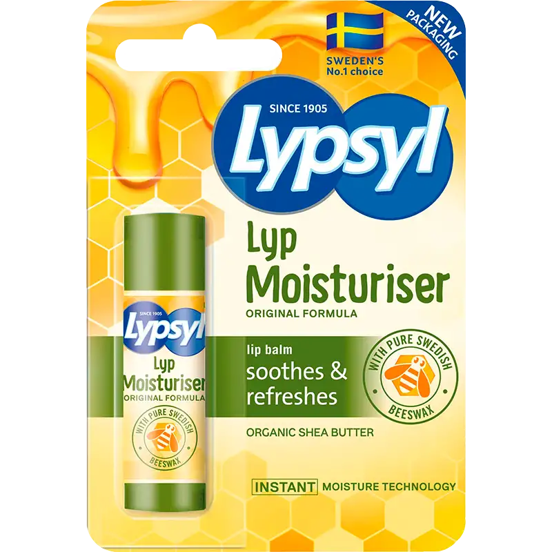 Lypsyl Moisturiser Beewax (1 stk)