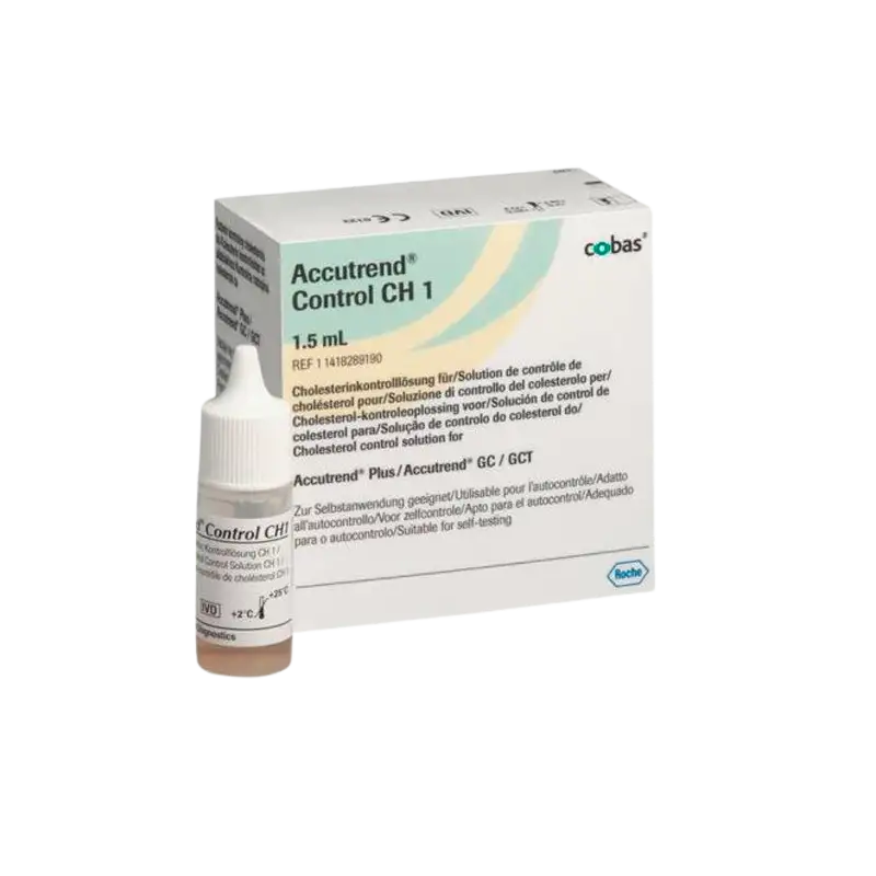 Accutrend Kolesterol kontrolvæske (1,5 ml)