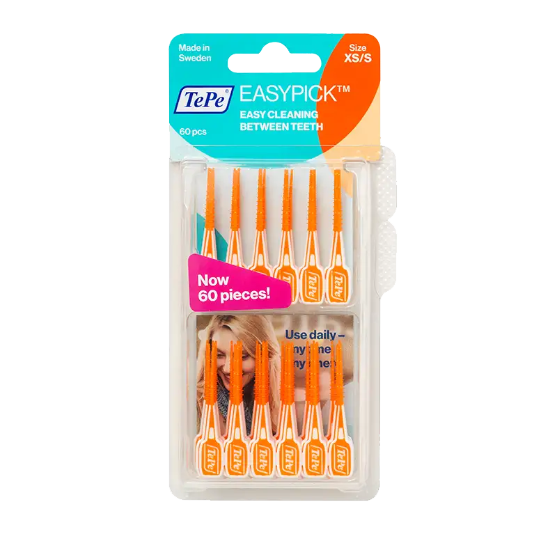 TePe EasyPick Orange XS/S (60 stk)