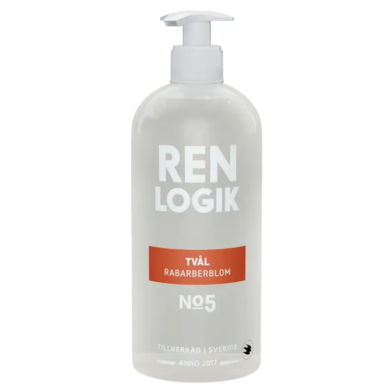 Ren Logik No. 5 Håndsæbe Rabarber (500 ml)