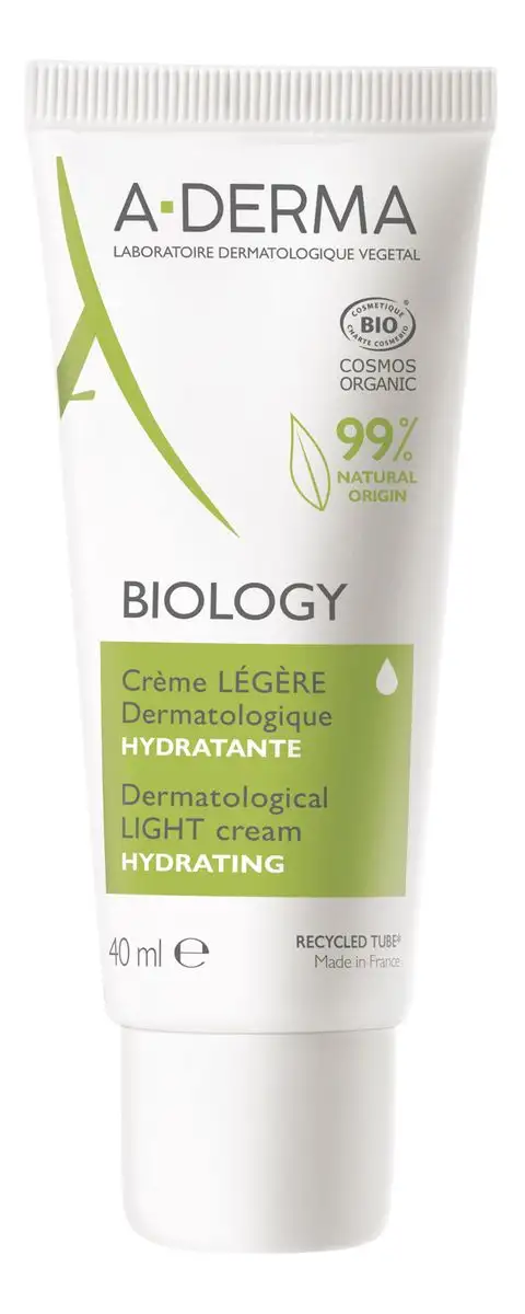 A-DERMA Biology Cream Light - 40 ml.