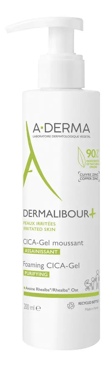 A-DERMA Dermalibour+ Cica Gel - 200 ml.